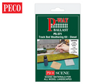 Peco PS-371 Track Bed Weathering Kit - Diesel