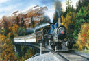 Train Enthusiast Vendors 7780 Puzzle Autumn Mist 1000PC