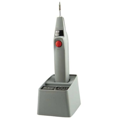 Iso-Tip 7700 Quick Charge Cordless Soldering Iron -- Soldering Iron, Charging Stand, Battery, Fine- & Heavy-Duty Tips, Instructions
