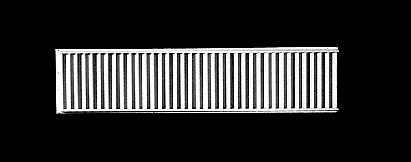 Cannon & Company 1401 Radiator Screens -- GP39-2 Locomotives pkg(4), HO Scale