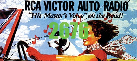 Tichy Train Group 2676 RCA Victor Auto Radio Billboard - Kit, N Scale