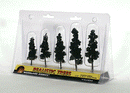 Woodland Scenics WOO1560 Ready Made Realistic Trees(TM) - Pines -- Conifer Green - 2-1/2 to 4" 6.4 to 10.2cm pkg(5), All Scales