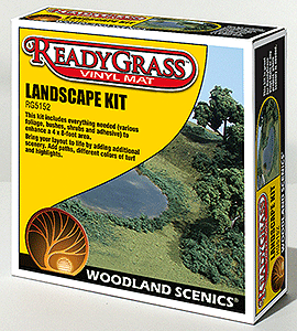 Woodland Scenics WOO5152 ReadyGrass(TM) Mat Accessories -- Landscape Kit, All Scales