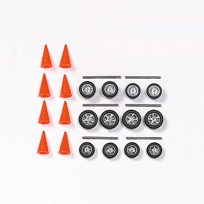 Busch Gmbh & Co Kg 49956 Rennsport Vehicle Accessory Set, HO Scale