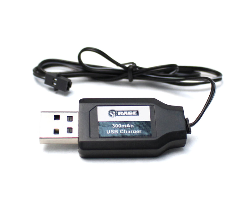 Rage R/C 4104 3.7V 300mA USB Charger; Pico X