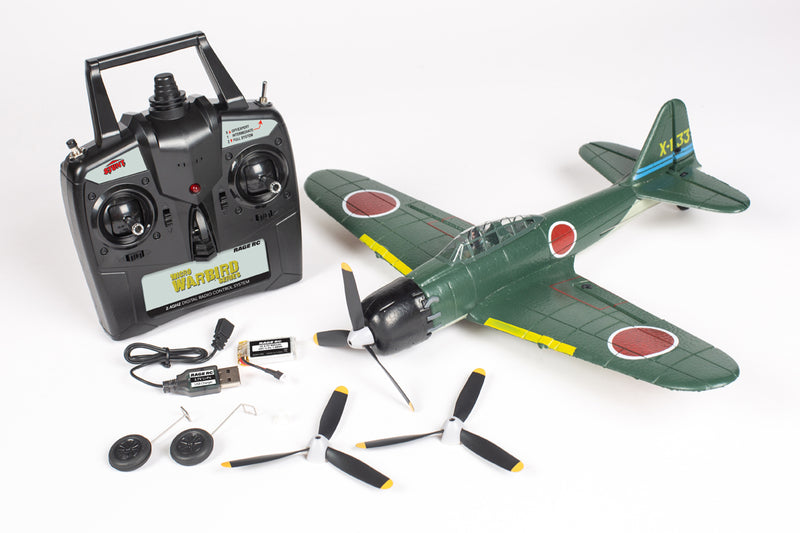 Rage R/C A1306 Mitsubishi A6M Zero Micro RTF Airplane w/PASS System