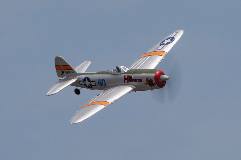 Rage R/C A1307 P-47 Thunderbolt Micro RTF Airplane with PASS System