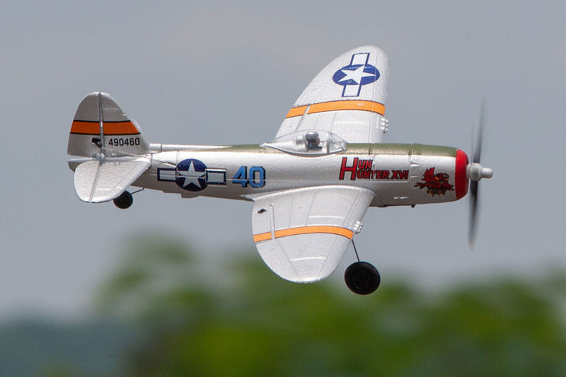 Rage R/C A1307 P-47 Thunderbolt Micro RTF Airplane with PASS System