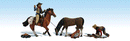 Woodland Scenics WOO1940 Ridin' & Ropin' - Scenic Accents(R), HO Scale