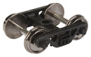 Walthers 920-2002 Rigid Trucks w/36" RP-25 Metal Wheels & Axles -- 100-Ton Barber S-2 - 1 Pair, HO Scale