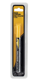 Woodland Scenics C1292 Road Striping Pen -- Yellow, All Scales