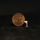 All Scale Miniatures 1600774 Roadside Mailbox On Post -- pkg(5), N Scale