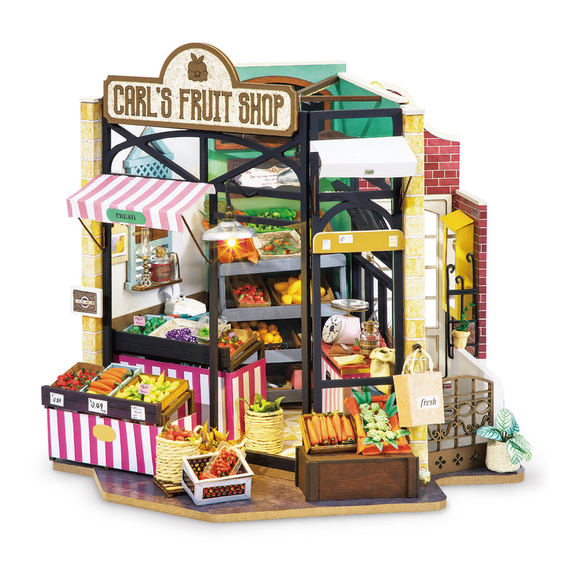 Robotime DG142 DIY House; Carl's Fruit Shop
