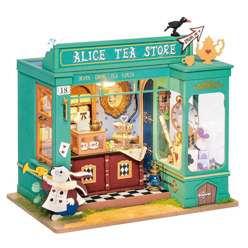 Robotime DG156 Alice's Tea Store