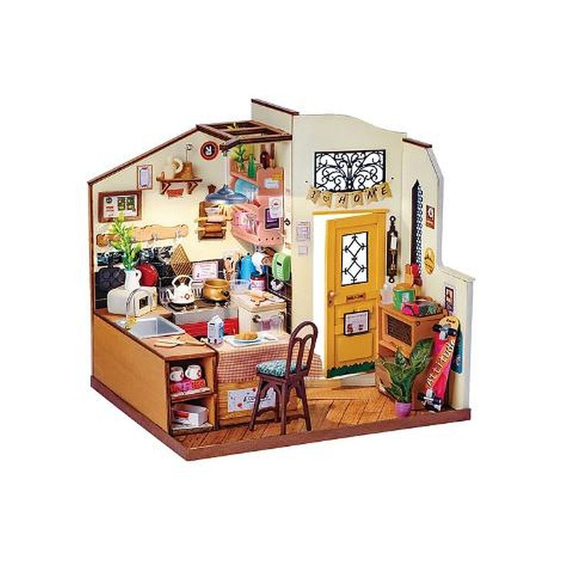 Robotime DG159 Rolife Cozy Kitchen DIY Miniature House Kit