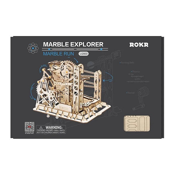 Robotime LG503 Marble Run; Marble Explorer