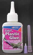 Deluxe Materials Ltd AD62 Roket Plastic Glue -- 1oz 29.6mL