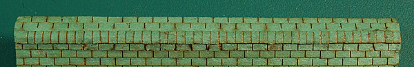 GCLaser 111315 Roof Ridge Cap 3-Tab - 36 Lineal Inch Coverage -- Green (Used with Shingles