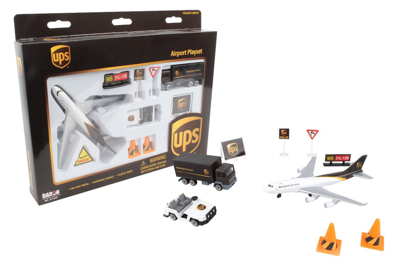 Daron RT4341 HO Ups Airport Set