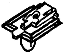 Details West 201 Sand Filler Hatches pkg(4) -- EMD GP7 through GP20, HO Scale