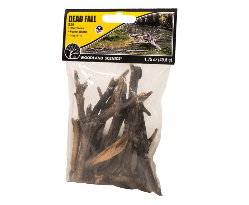 Woodland Scenics 29 Scatter Material - 1-3/4oz 49.6g -- Dead Fall, HO Scale