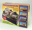 Woodland Scenics 4111 Scene-A-Rama(TM) Diorama Kits -- Mountain, HO Scale
