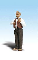 Woodland Scenics WOO2537 Scenic Accents(R) Figures -- Peter Pipe Puffer, G Scale