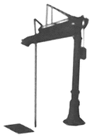 Tichy Train Group 8006 Sheffield Style Water Column -- Kit, HO Scale