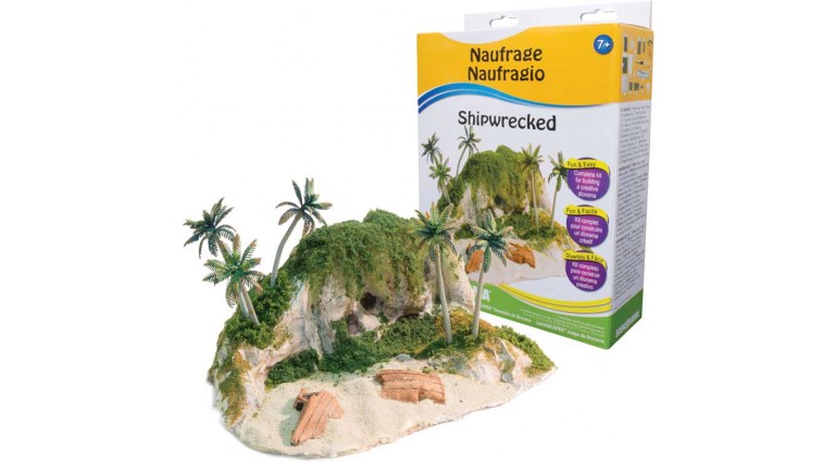 Woodland Scenics WOO4260 Shipwrecked LandEscapes Kit - Scene-A-Rama(R), All Scales