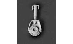 Detail Associates 2803 Shock Absorber/Snubber pkg(4) -- GE Style, HO Scale