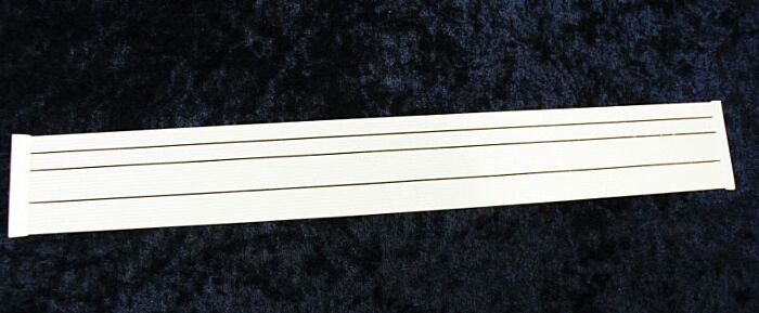 Palace Car Co. 3414 Side Fluting .020" Thick Styrene -- For Postwar Pullman Cars, HO Scale
