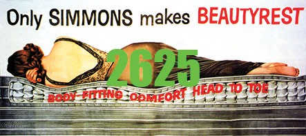 Tichy Train Group 2625 Simmons Beautyrest Billboard - Kit, N Scale