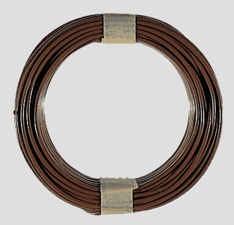 Marklin MRK7102 Single-Conductor Wire - 33'  10.1m -- Brown, All Scales