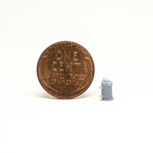 All Scale Miniatures 1600926 Single-Phase Distribution Transformer -- pkg(5), N Scale