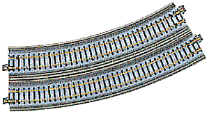 Kato KAT20-531 Single-Track Viaduct -- Curved R348 - 30 (R 13-3/4" - 30) pkg(2), N Scale