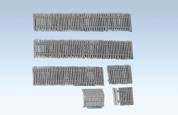 Faller Gmbh 272403 Slat Fencing, Era I -- 13-3/4" 35cm Total Length, N Scale
