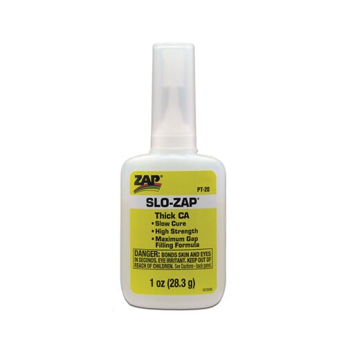 Robart Mfg Inc 443 Slo-Zap-CA Slow-Cure Adhesive -- 1oz 29.6mL