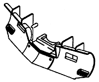 Details West 110 Snow Plows -- With Footboards, HO Scale