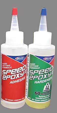Deluxe Materials Ltd AD71 Speed Epoxy II - 60-Minute Set Time -- 7-9/16oz 224g