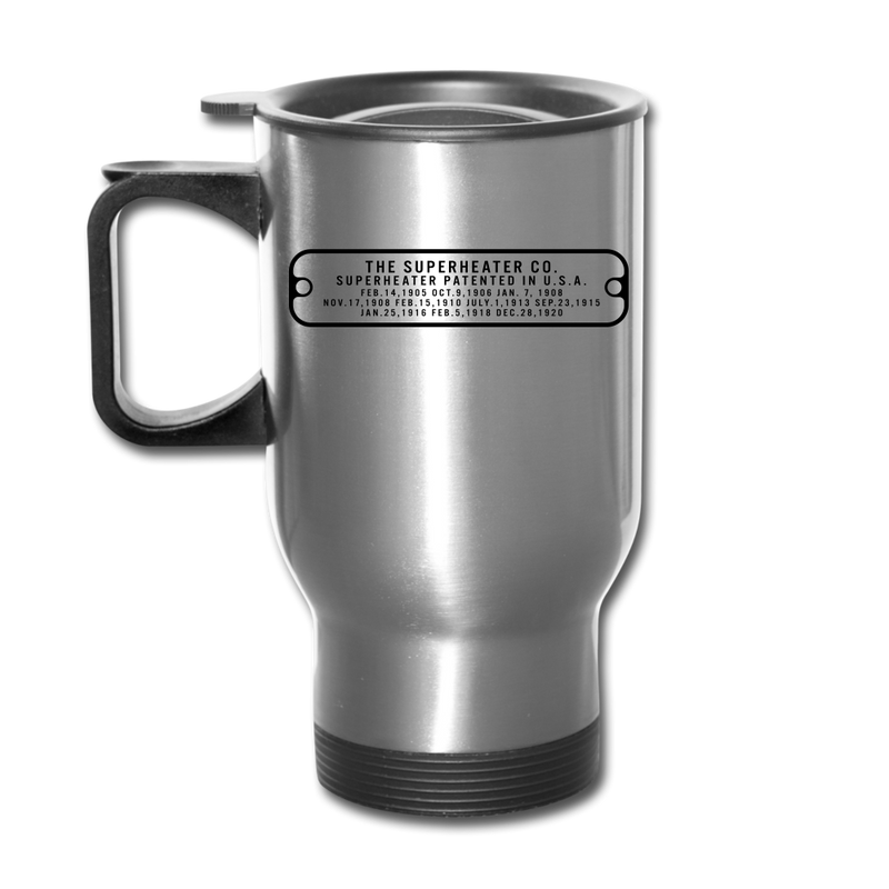 The Superheater Co Baldwin Stainless Steel - Travel Mug - silver