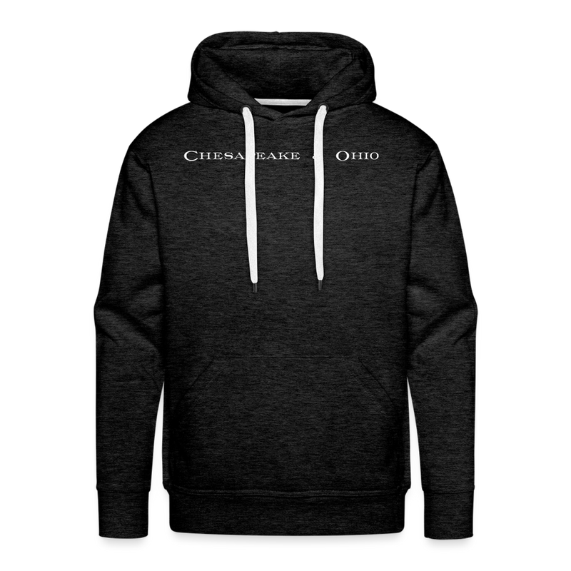 Chesapeake & Ohio - Men’s Premium Hoodie - charcoal grey