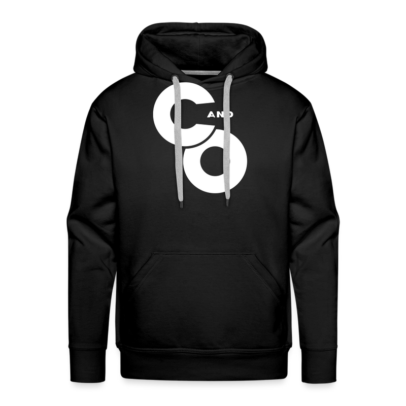 C and O Logo - Men’s Premium Hoodie - black