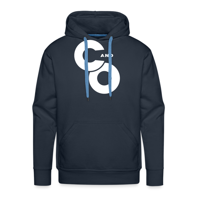 C and O Logo - Men’s Premium Hoodie - navy
