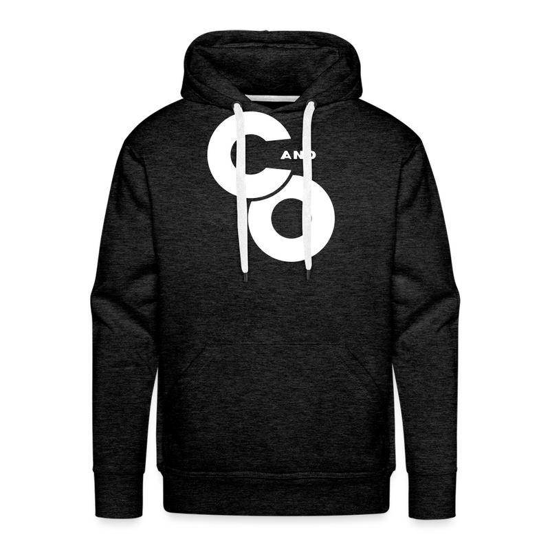 C and O Logo - Men’s Premium Hoodie - charcoal grey