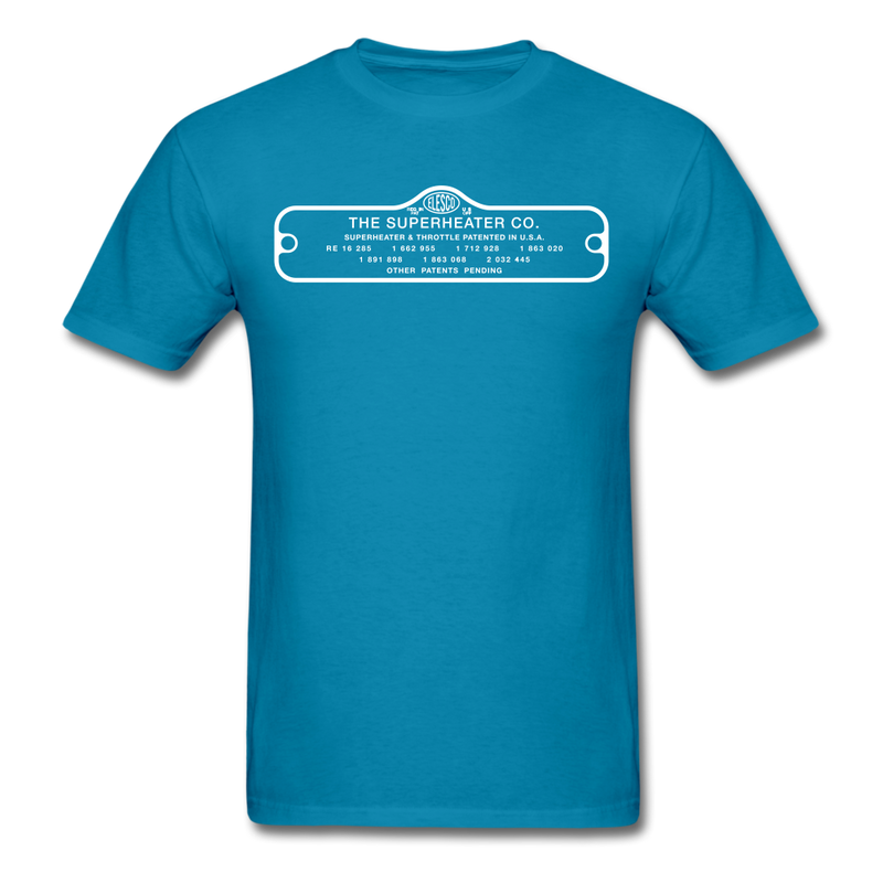 The Superheater Co Contoured - Unisex Classic T-Shirt - turquoise