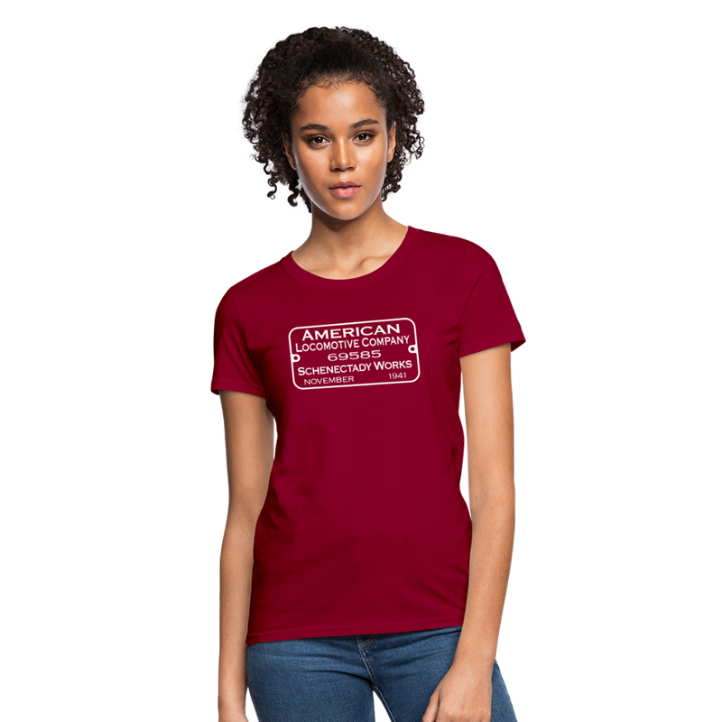 ALCO Builder's Plate - Women's T-Shirt - dark red