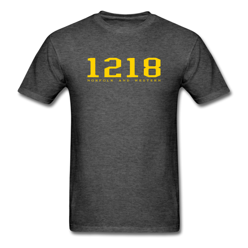Norfolk and Western 1218 - Unisex Classic T-Shirt - heather black