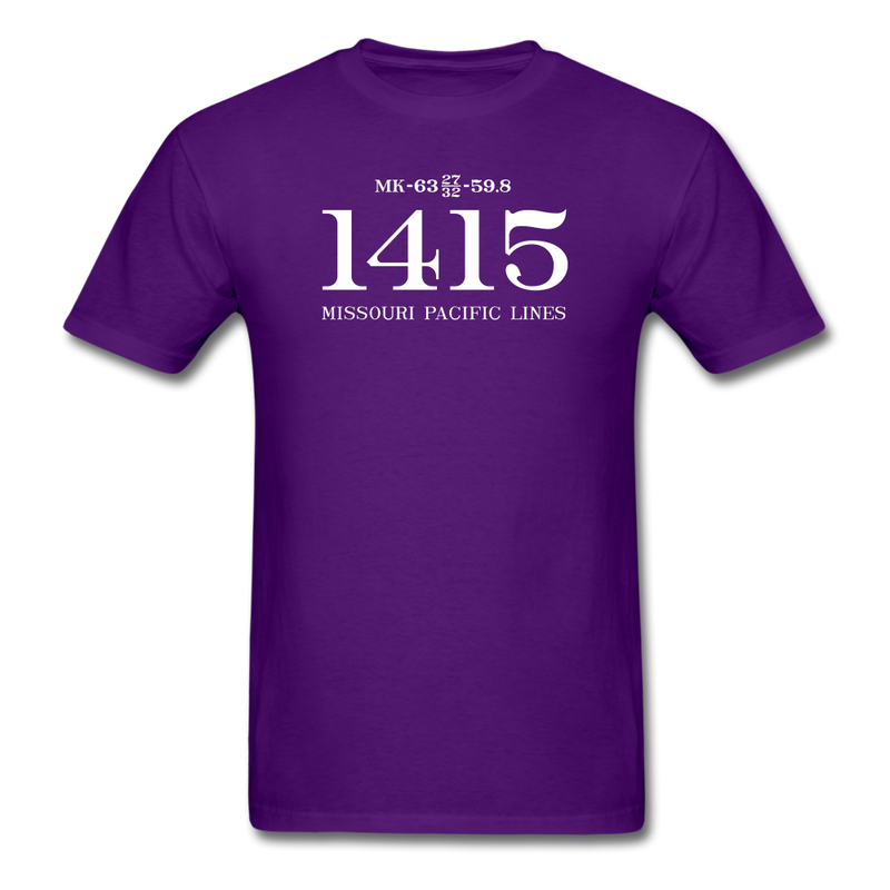 Missouri Pacific Lines Cab Info - Unisex Classic T-Shirt - purple