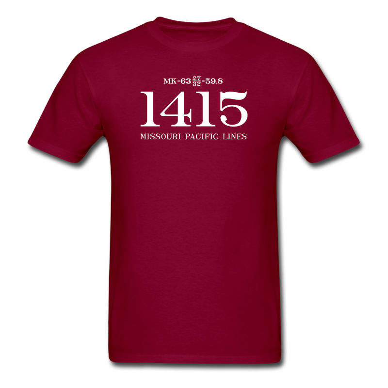 Missouri Pacific Lines Cab Info - Unisex Classic T-Shirt - burgundy