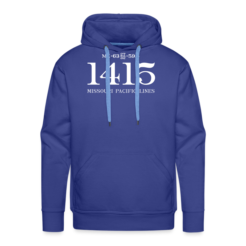 Missouri Pacific Lines Cab Info - Men’s Premium Hoodie - royal blue